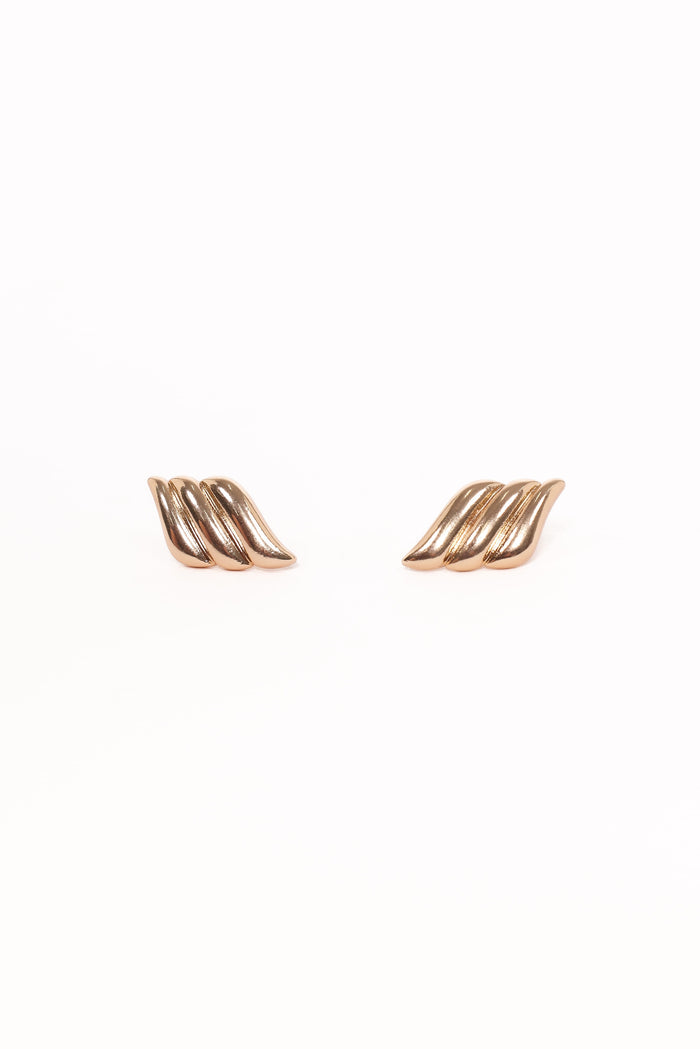Petal and Pup USA ACCESSORIES Aerin Earrings - Gold One Size