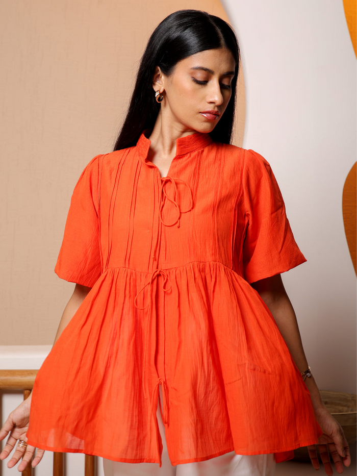 Aether Cotton Viscose Top