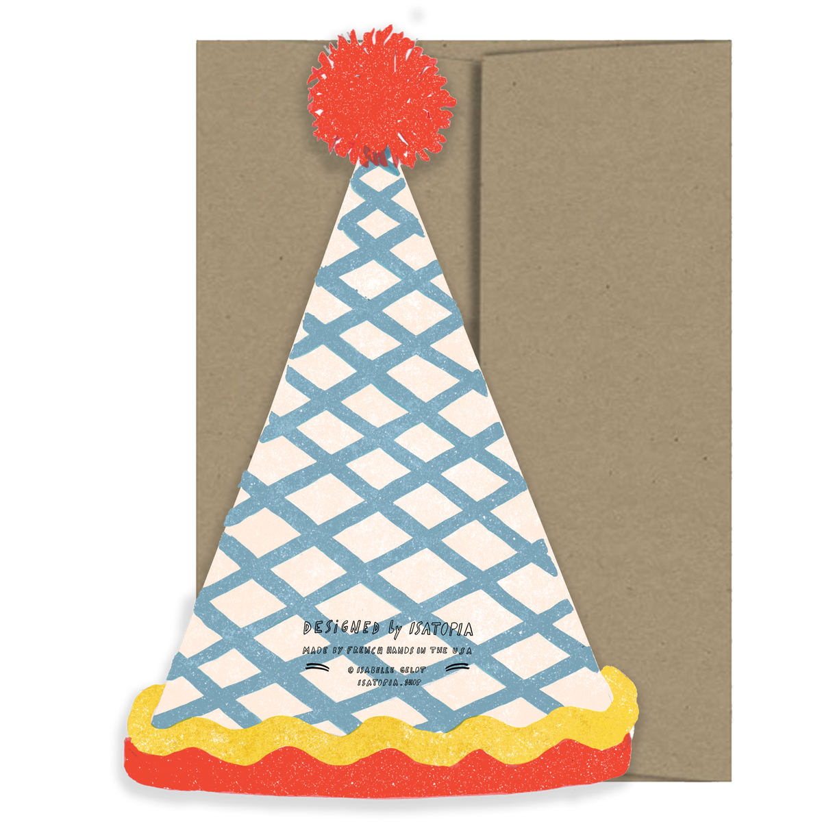 Birthday Hat Birthday Collection - Die Cut Card