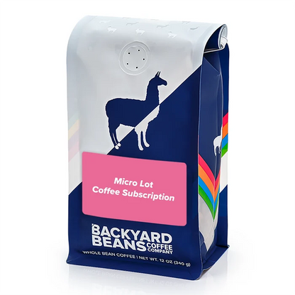 Image of Pink Micro Lot Coffee Subscription retail bag