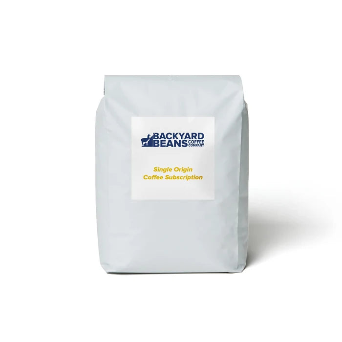 Image of Yellow Single Origin Coffee Subscription retail bag