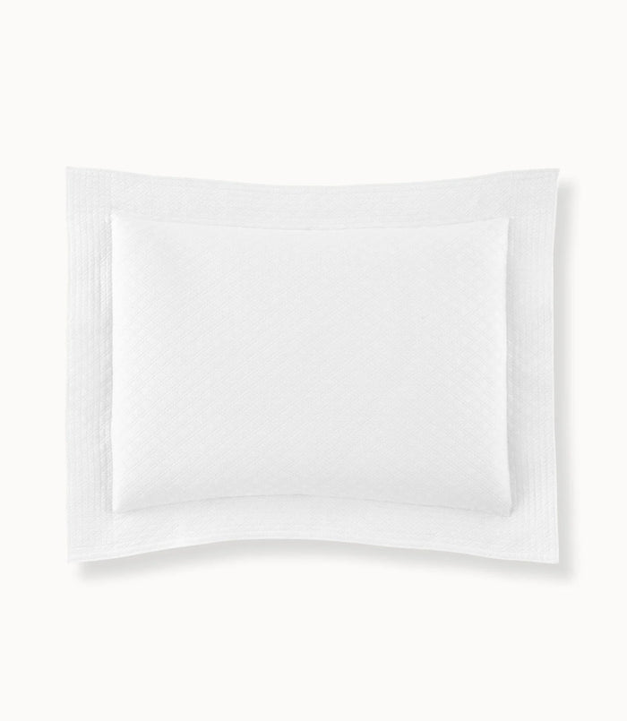 Alyssa Cotton Matelassé Pillow Sham by Peacock Alley
