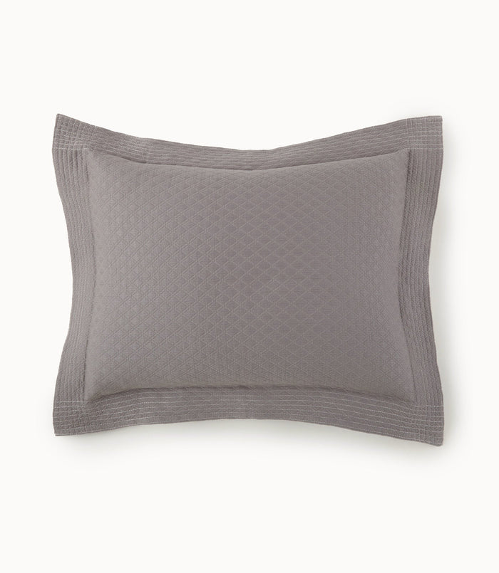 Alyssa Cotton Matelassé Pillow Sham by Peacock Alley