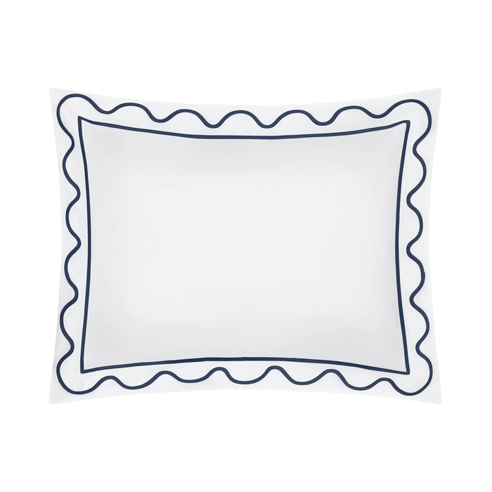 Standard / White / Navy Blue