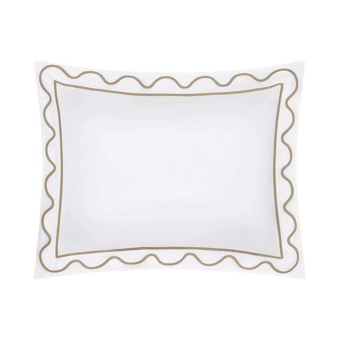 Amalfi Sham by Home Treasures — pillow sham and decorative edge