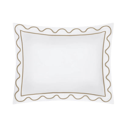 Amalfi Sham by Home Treasures — pillow sham and decorative edge