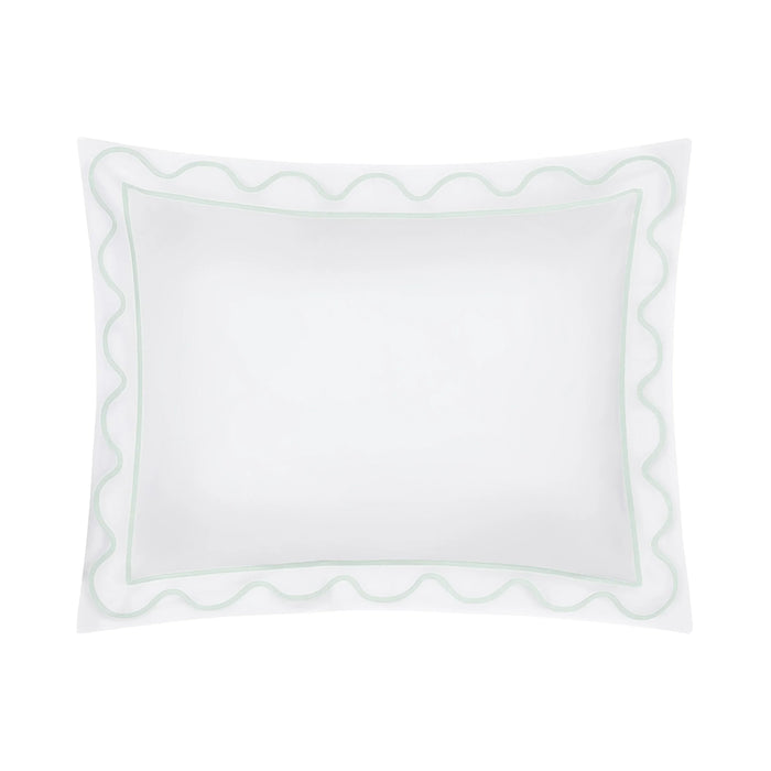 Amalfi Sham by Home Treasures — pillow sham and decorative edge