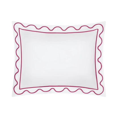 Amalfi Sham by Home Treasures — pillow sham and decorative edge