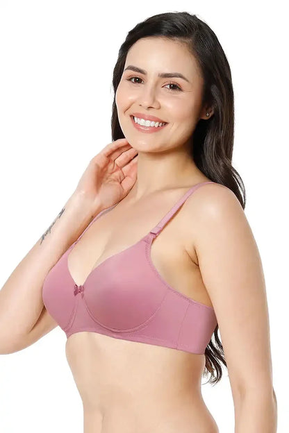 Amante Smooth Charm Bra-BRA10606 Mesa Rose