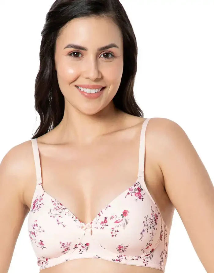 Amante Smooth Charm Bra-BRA10606 Rosewater PR