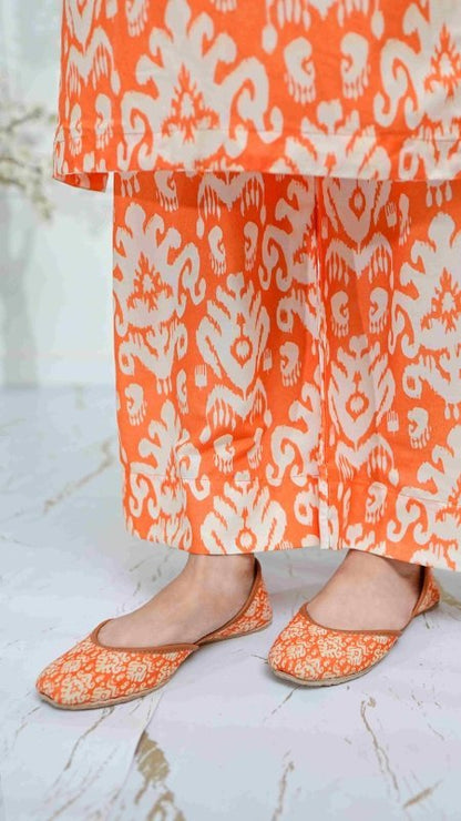 Amber Ikat Stitched X KHUSSA (COMBO SET)