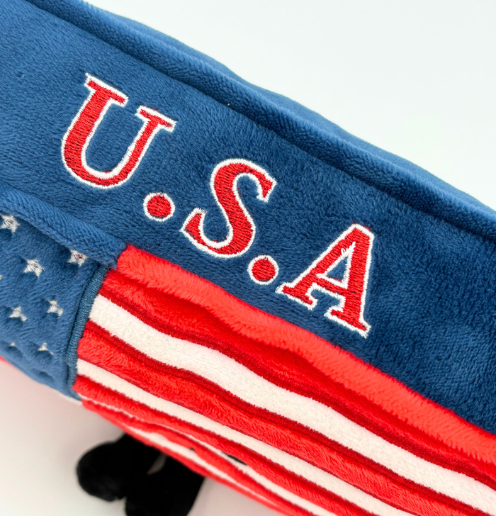 American Flag Stuffed Plush - USA/ OLYMPICS - B Social Boutique