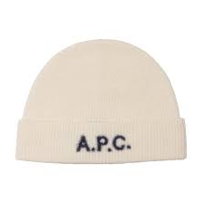 A.P.C - Bonnet Harry Ecru - Accessoires - WVBDK-M25085