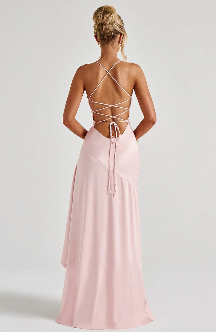 Aphrodite Satin Gown