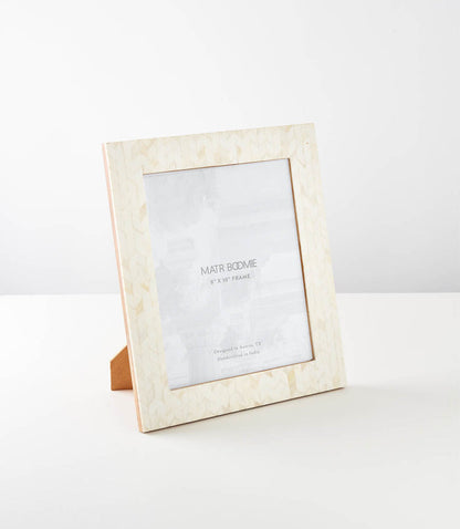 Artemis Chevron Bone Picture Frame by Matr Boomie — 8 × 10 in