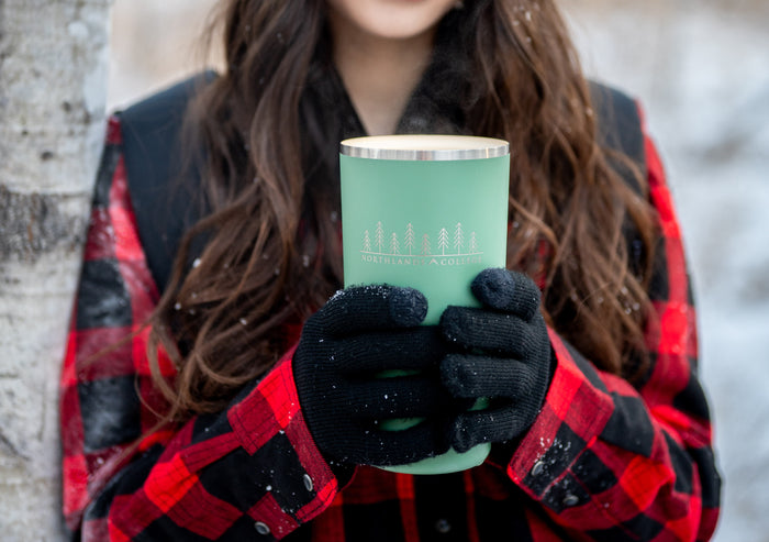 Asobu Tumbler - Basil Green/20 oz Ceramic Lined