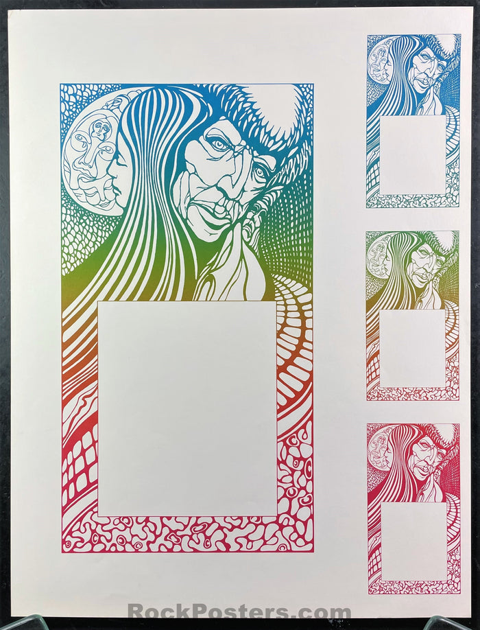 AUCTION - AOR 2.51 - BG-53 - Wes  Wilson Uncut Sheet Progressive - 1967 Poster - Near Mint