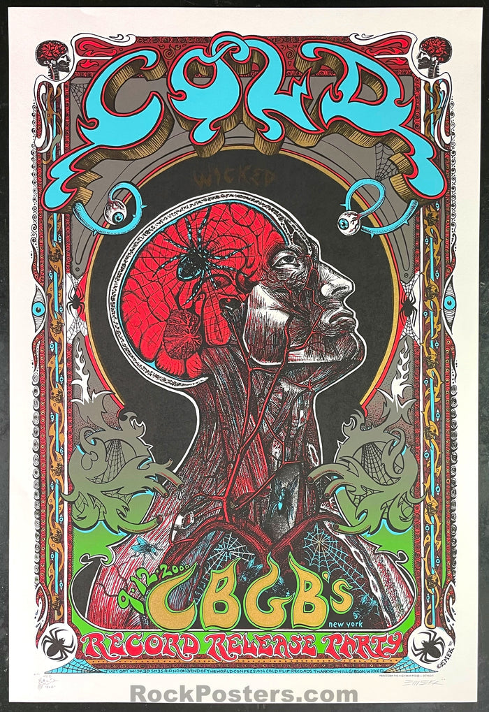 AUCTION - Emek - Cold - New York City '00 - Red Variant Silkscreen - Near Mint