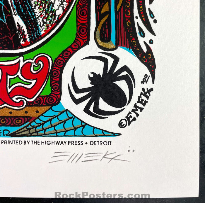 AUCTION - Emek - Cold - New York City '00 - Red Variant Silkscreen - Near Mint