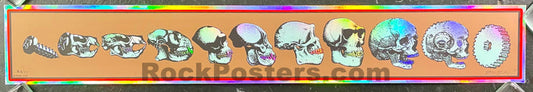 AUCTION - Emek - Evolve Screw '15 - Foil Handbill - Signed - Near Mint - SF Rock Posters & Collectibles