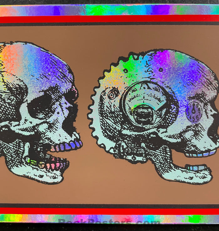 AUCTION - Emek - Evolve Screw '15 - Foil Handbill - Signed - Near Mint - SF Rock Posters & Collectibles