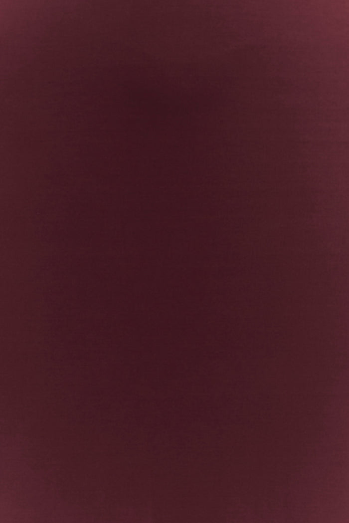 Aurora Slinky And Mesh Split Maxi Dress - Mahogany