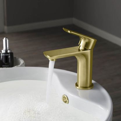 Austin Single Handle Bathroom Vanity Sink Faucet with Pop Up Drain - CBF-1019