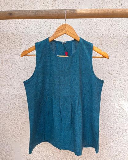 Avni Top- Peacock Blue