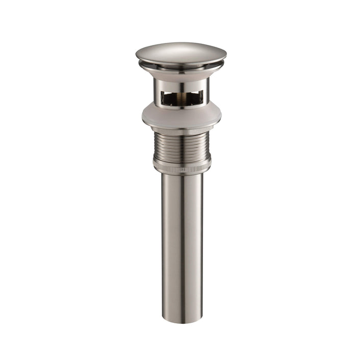 Bathroom Sink Pop Up Drain Stopper Full Cover with overflow - PW-102
