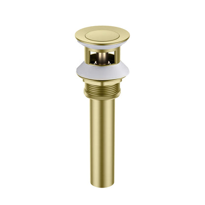 Bathroom Sink Pop Up Drain Stopper Small Cover with Overflow - PW-100