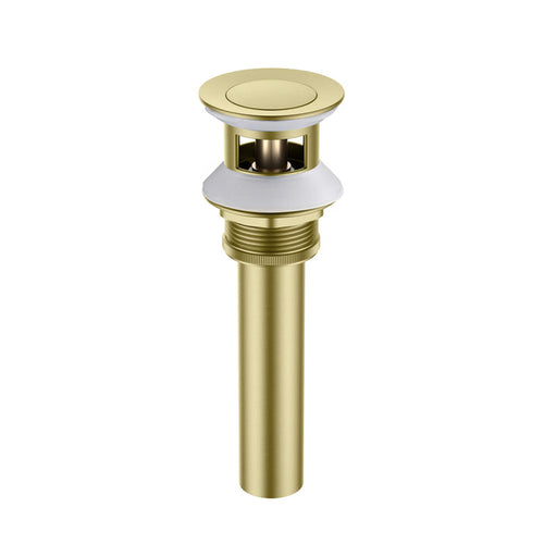 Bathroom Sink Pop Up Drain Stopper Small Cover with Overflow - PW-100