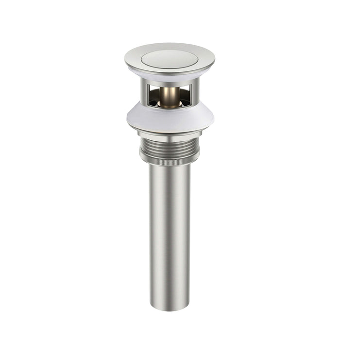 Bathroom Sink Pop Up Drain Stopper Small Cover with Overflow - PW-100