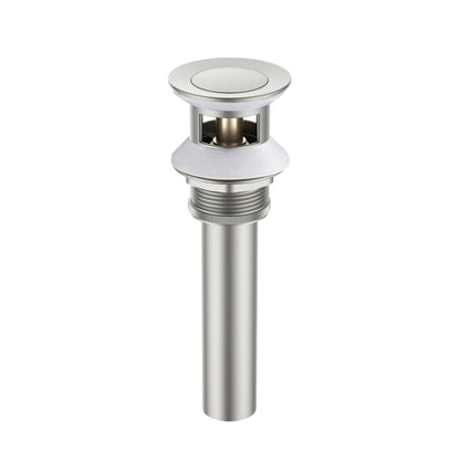 Bathroom Sink Pop Up Drain Stopper Small Cover with Overflow - PW-100