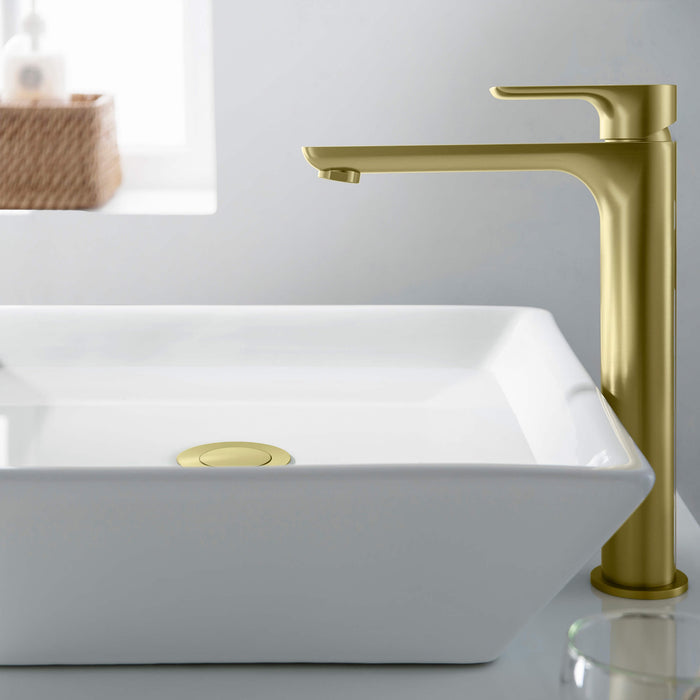 Bathroom Sink Pop Up Drain Stopper Small Cover without Overflow - PW-101