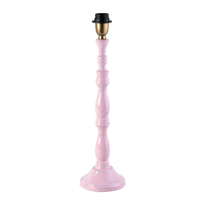 Beadline Wooden Table Lamp Blushing Bride Base Only 12cmx28cm