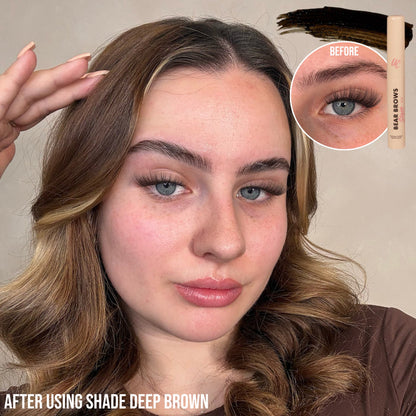 Bear Brow Stain in Shade Deep Brown- Natural Brow Stain - Unicorn Cosmetics