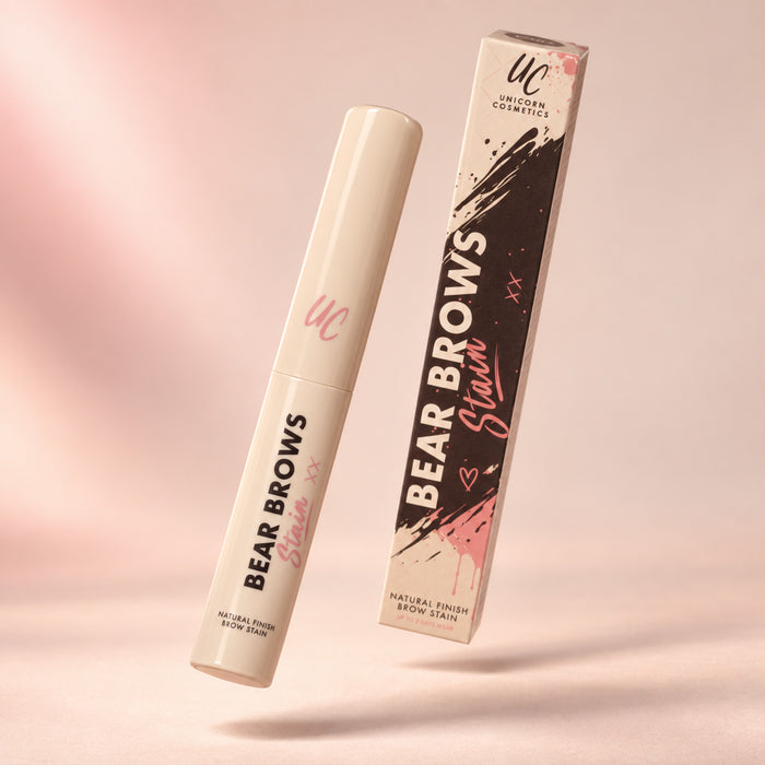 Bear Brow Stain in Shade Blue Black- Natural Brow Stain - Unicorn Cosmetics