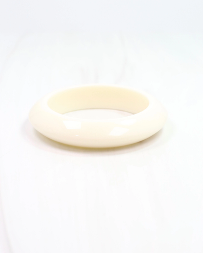 Benton Bangle Bracelet - Ivory