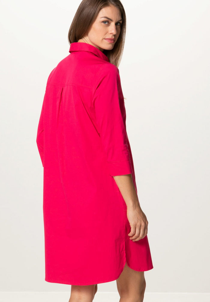 Bianca 17016 Fuchsia Alis Dress Dotique back life