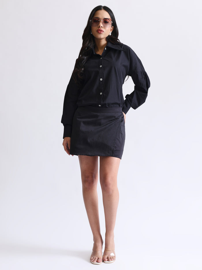 Black Skort