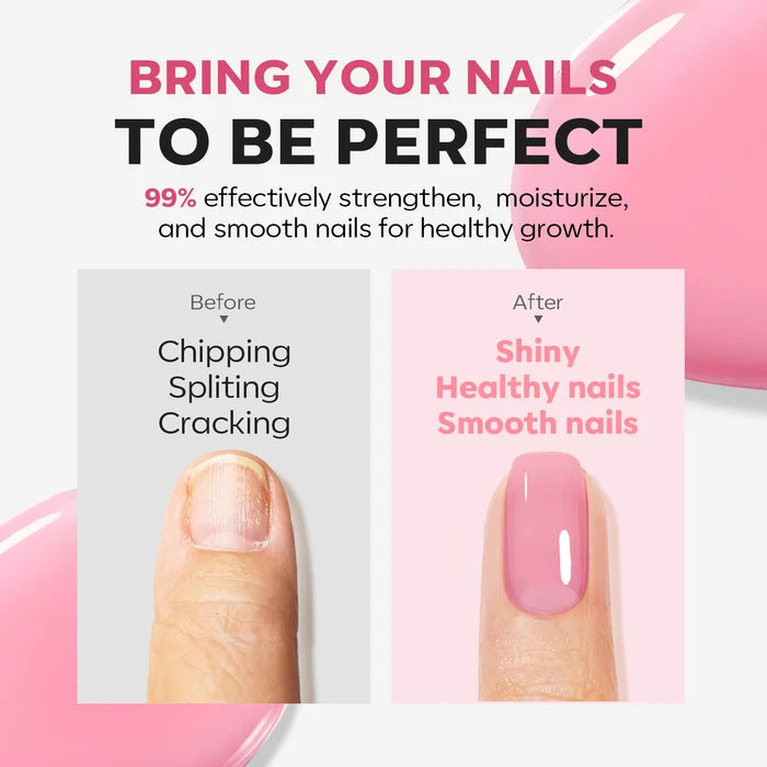 Blush Nude 8-in-1 Functional Nail Repair Strengthener Nail Care MODELONES #blush nude
