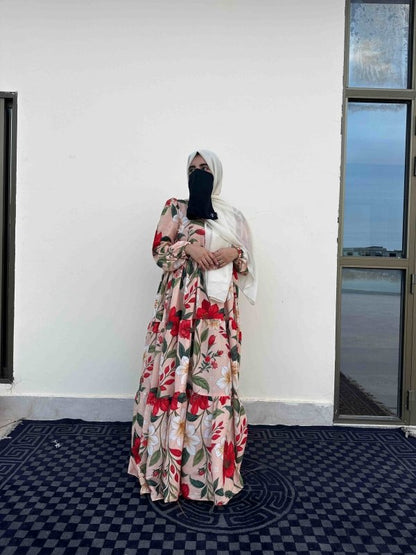 Blushing Flora Maxi Tunics