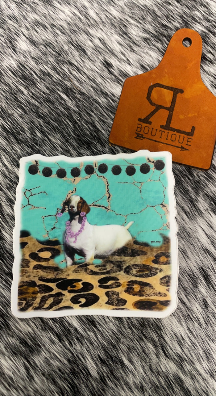 Boogie Goat Decal