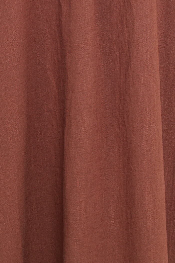 Petal and Pup USA DRESSES Bowman Maxi Dress - Chocolate Brown