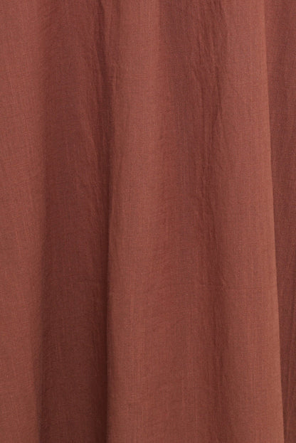 Petal and Pup USA DRESSES Bowman Maxi Dress - Chocolate Brown