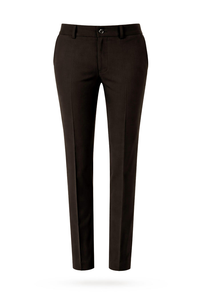 Boy's Basic Stretch Pants - Black