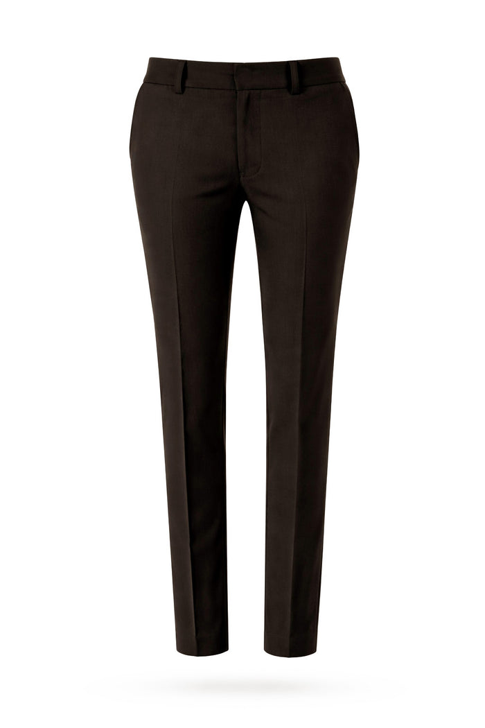 Boy's Basic Stretch Pants - Black