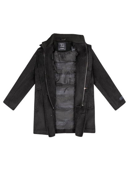 Boy's Orlando Wool Three Quarter Coat