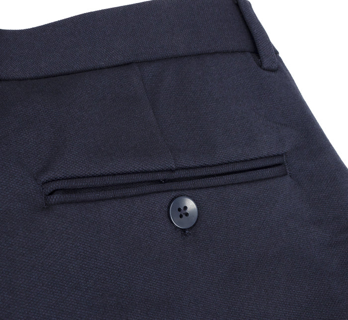 Boy's Soho Stretch Pants - Textured Navy