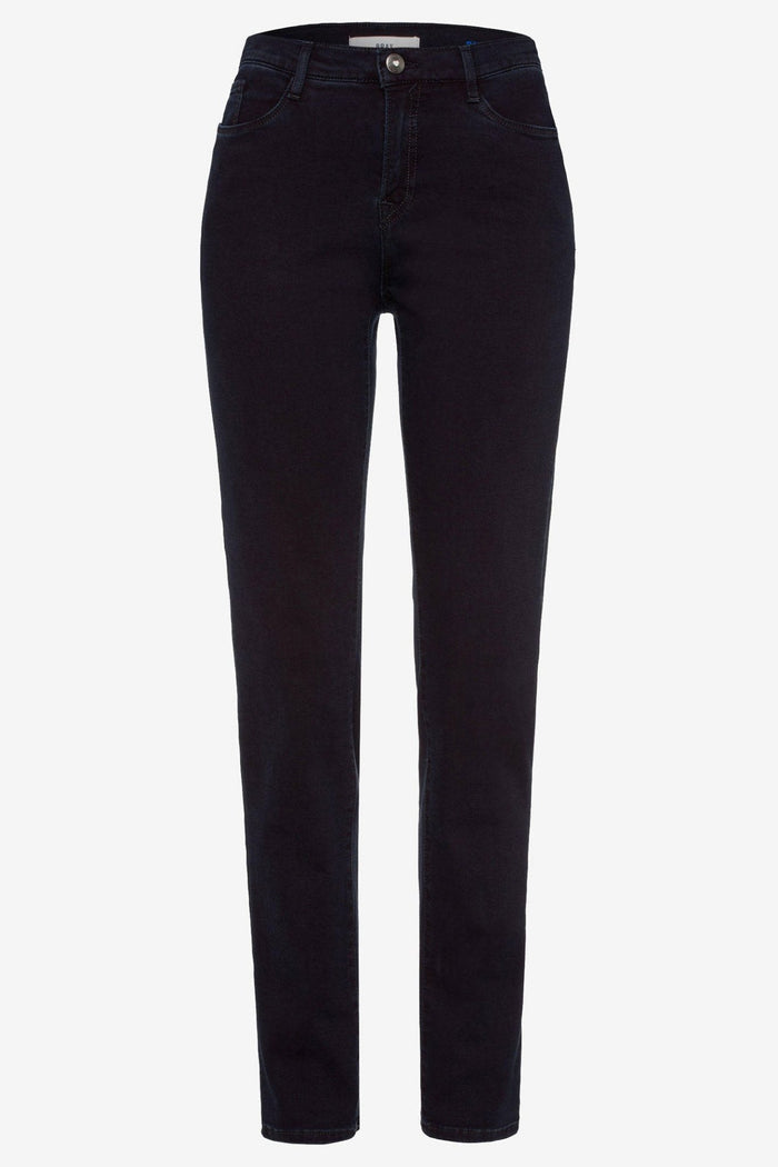 Brax Mary 70-4000 22 Clean Dark Blue Slim Fit Straight Leg Jeans - Dotique Chesterfield